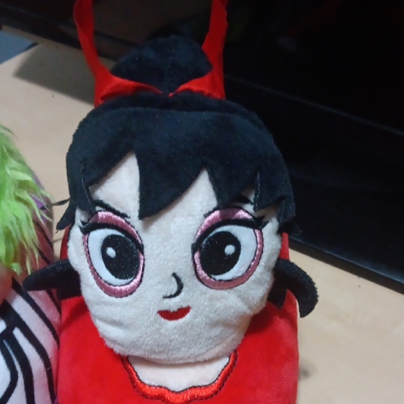 Plush Character Slippers - Red and Purple - Picture 8 of 8